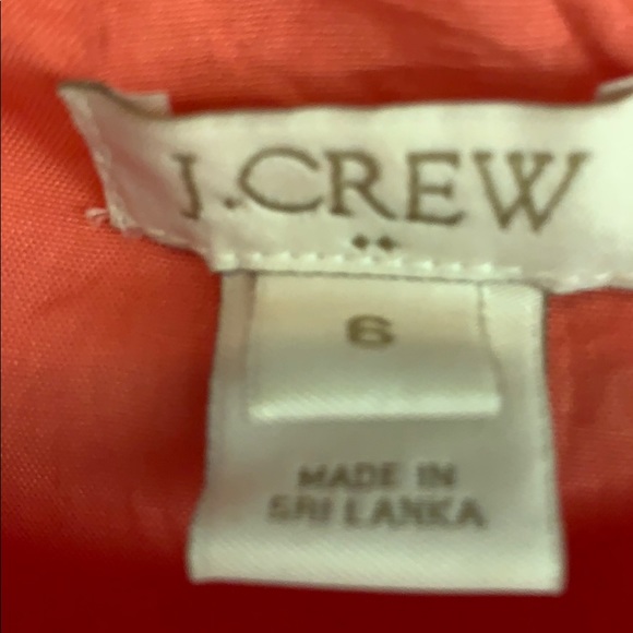 Like New!! Coral Pink J Crew Classic Fit Dress - Picture 4 of 4